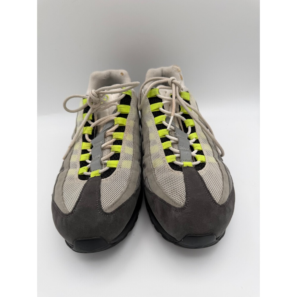 Nike Air Max 95 OG Neon Grey Volt Black 554970-071 Mens Size 11 Running Shoes - Picture 4 of 11